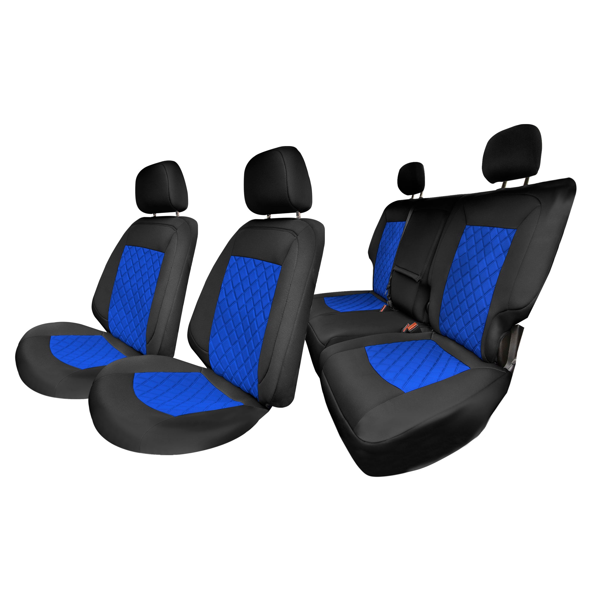 Chevy Equinox 2018-2021 Full Set Seat Covers Blue Neoprene