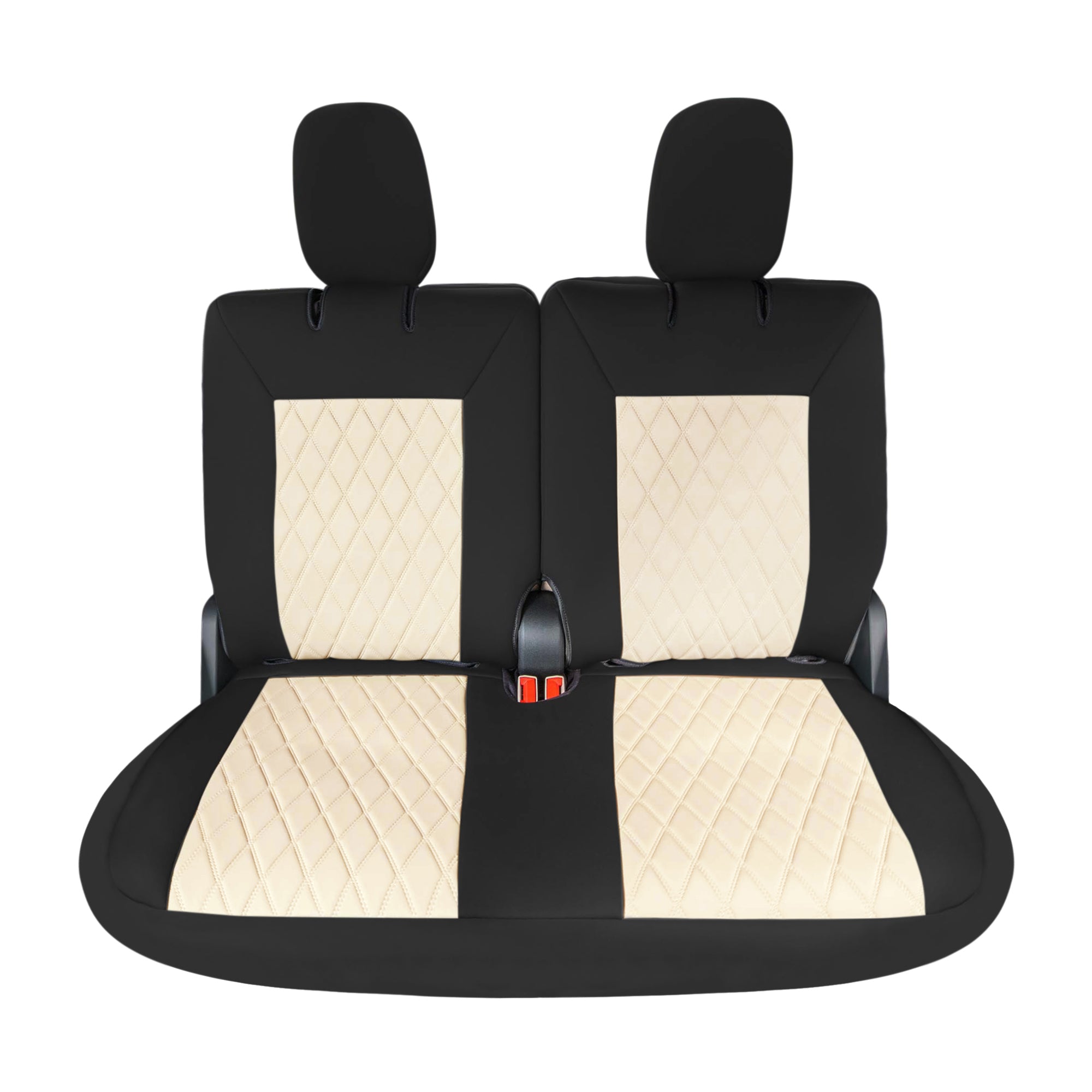 Ford Explorer Base 2020-2024 - 3rd Row Set Seat Covers - Beige Ultrafl