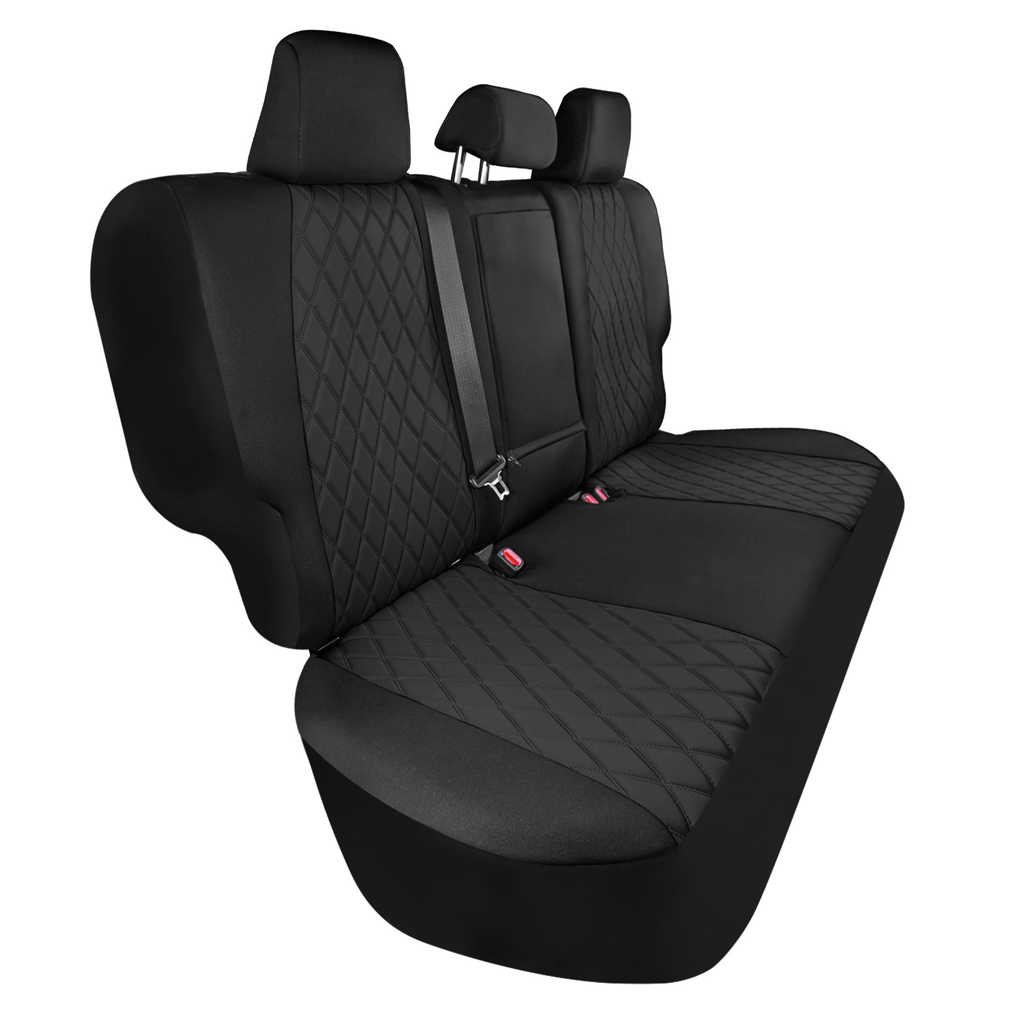 Toyota Rav4 LE | XLE | Limited 2019-2024  - Rear Set Seat Covers - Black Ultraflex Neoprene