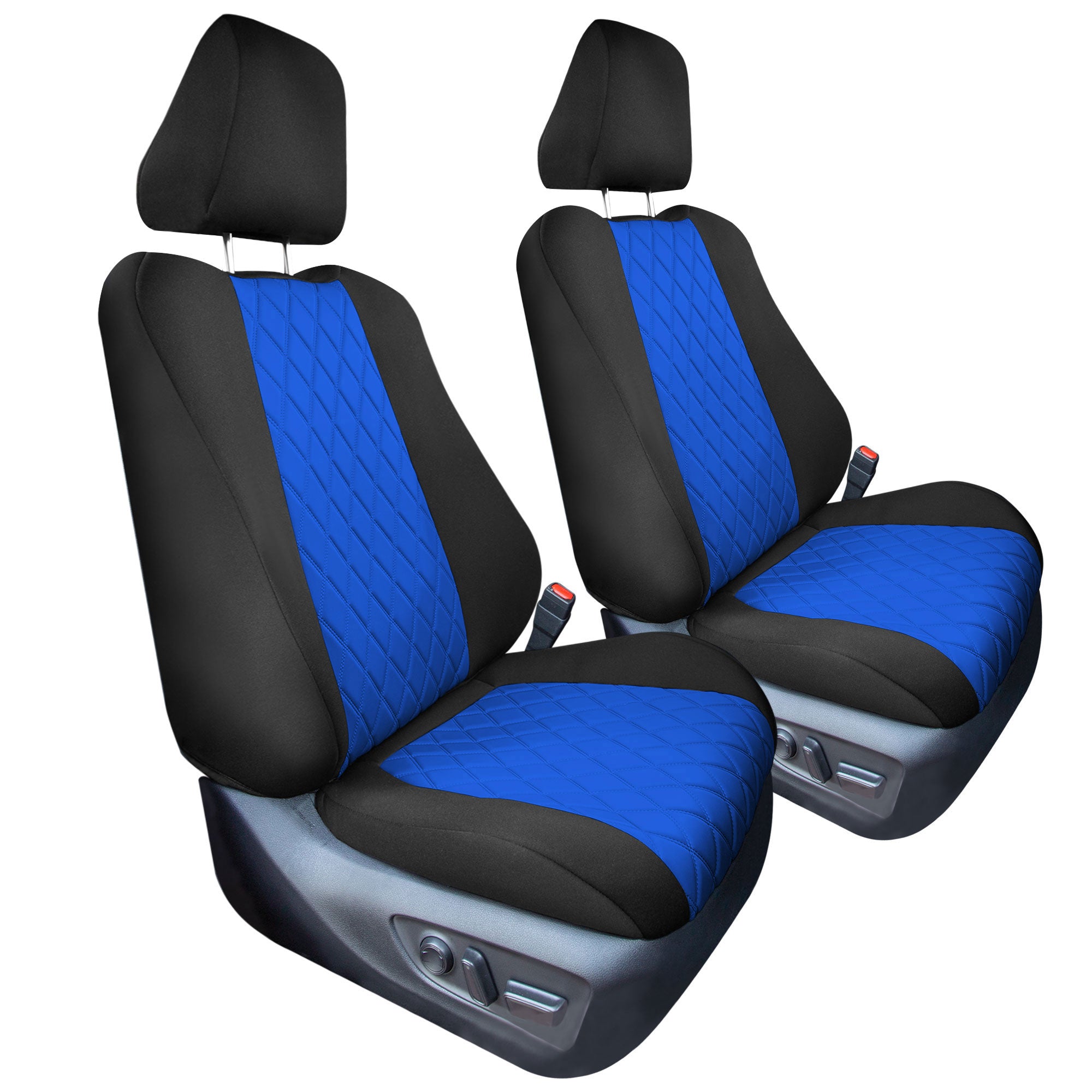 Toyota Rav4 LE | XLE | Limited 2019-2024  - Front Set Seat Covers - Blue Ultraflex Neoprene