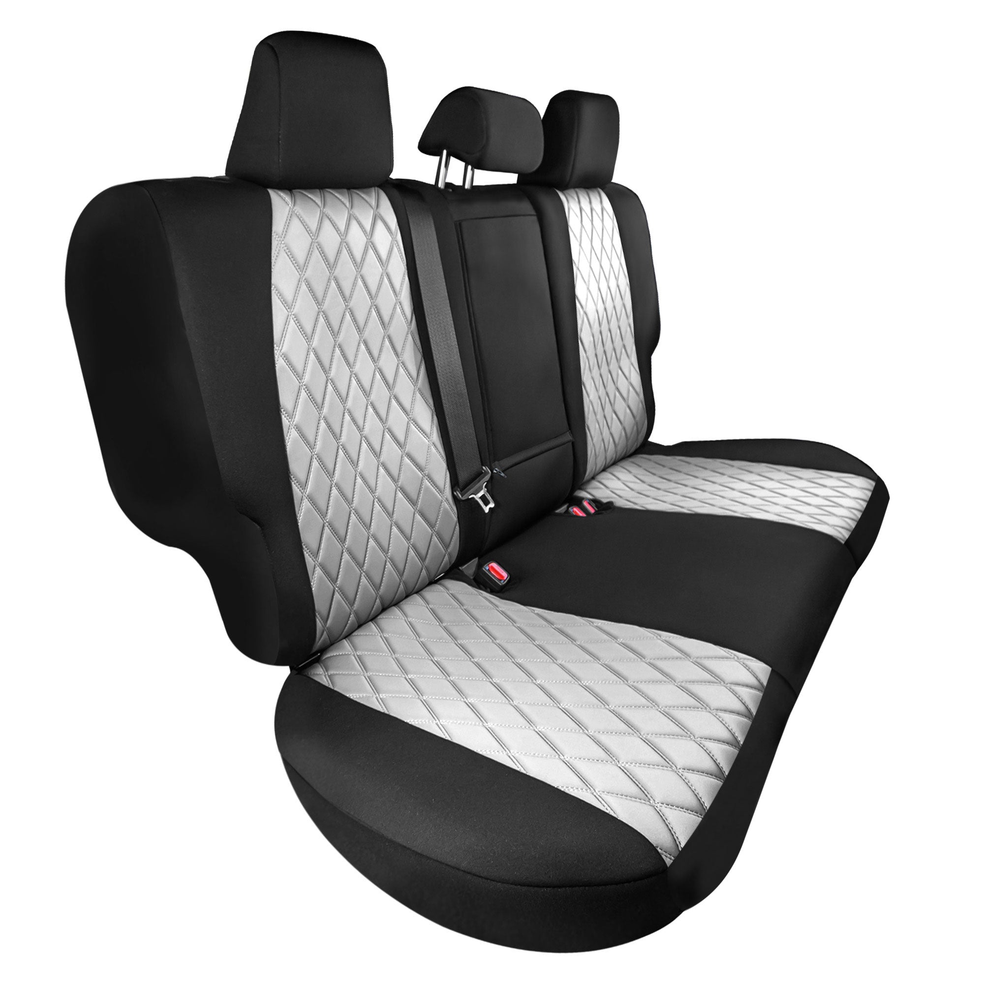 Toyota Rav4 Hybrid | Hybrid Prime 2021-2024  - Rear Set Seat Covers - Gray Ultraflex Neoprene