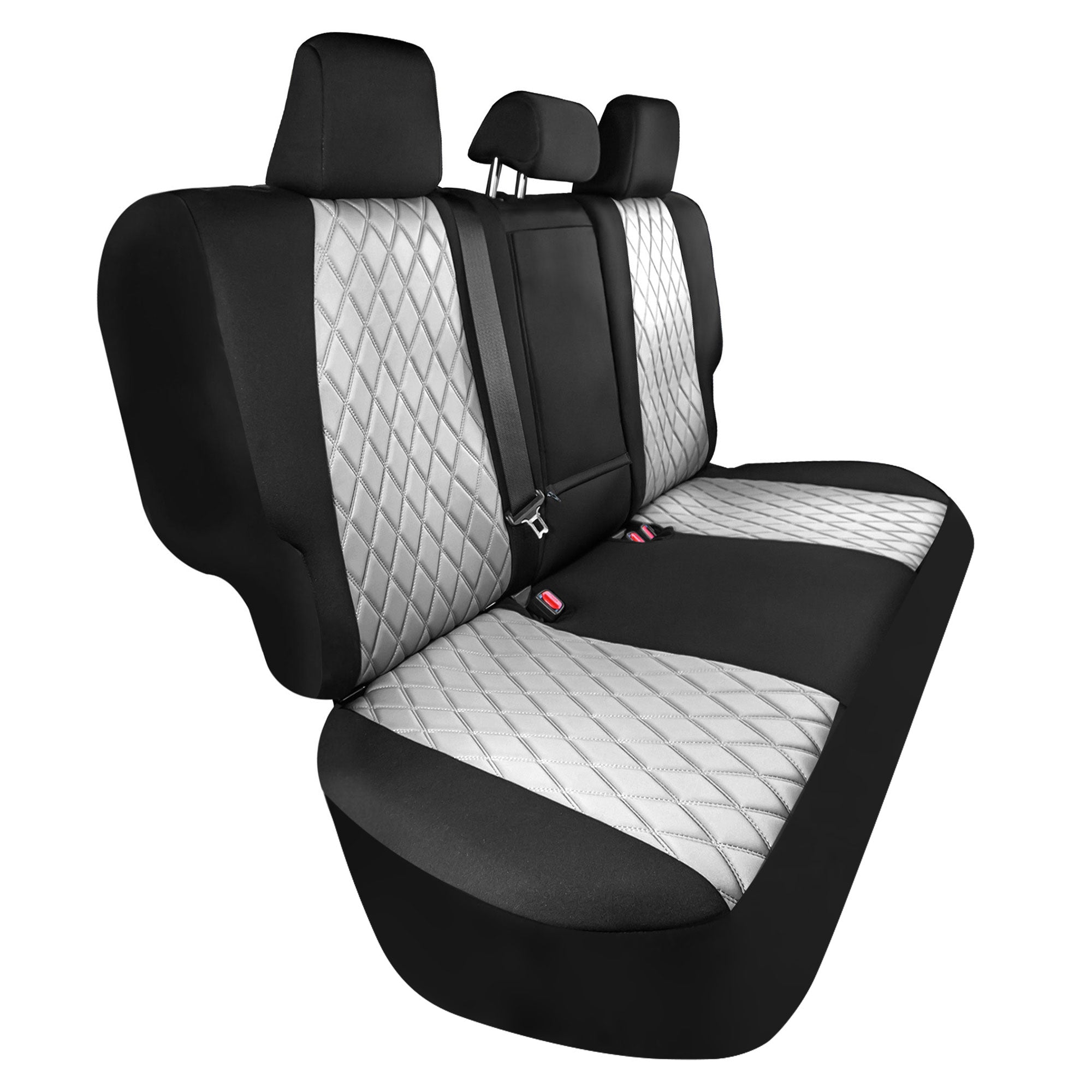 Toyota Rav4 LE | XLE | Limited 2019-2024  - Rear Set Seat Covers - Gray Ultraflex Neoprene