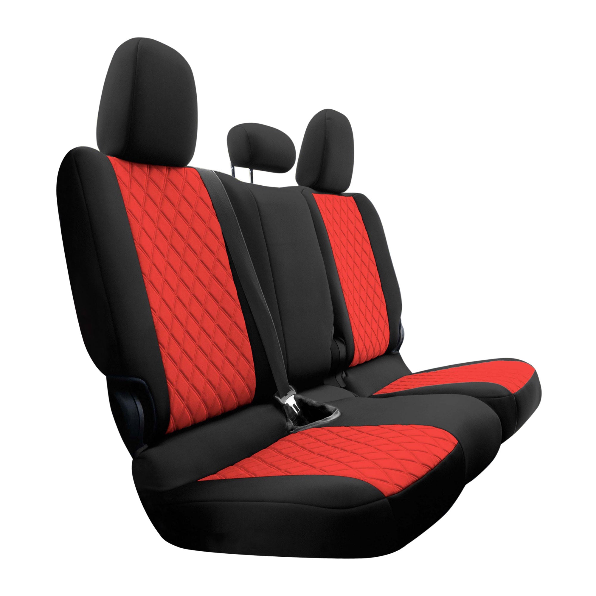 Jeep Gladiator JT 2020-2024  - Rear Set Seat Covers - Red Ultraflex Neoprene