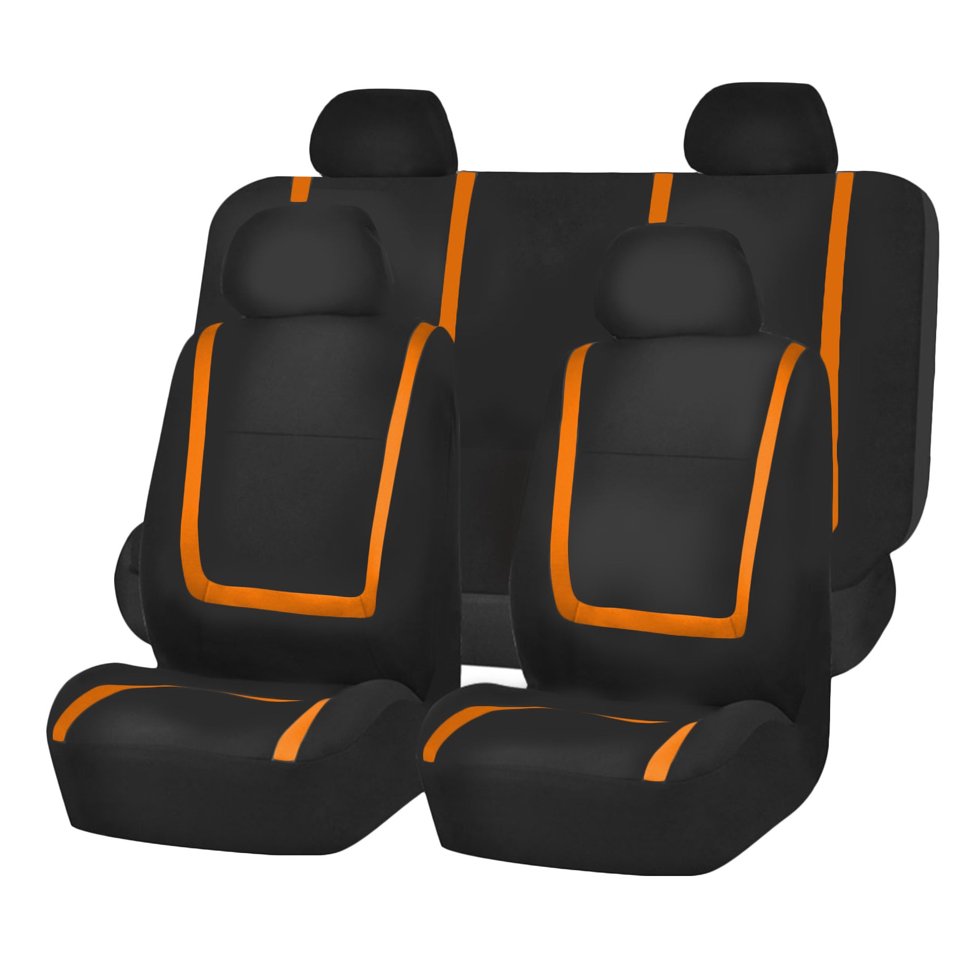 FH Group Cloth Universal Fit Car Seat Covers for Truck SUV Van - Choose Style