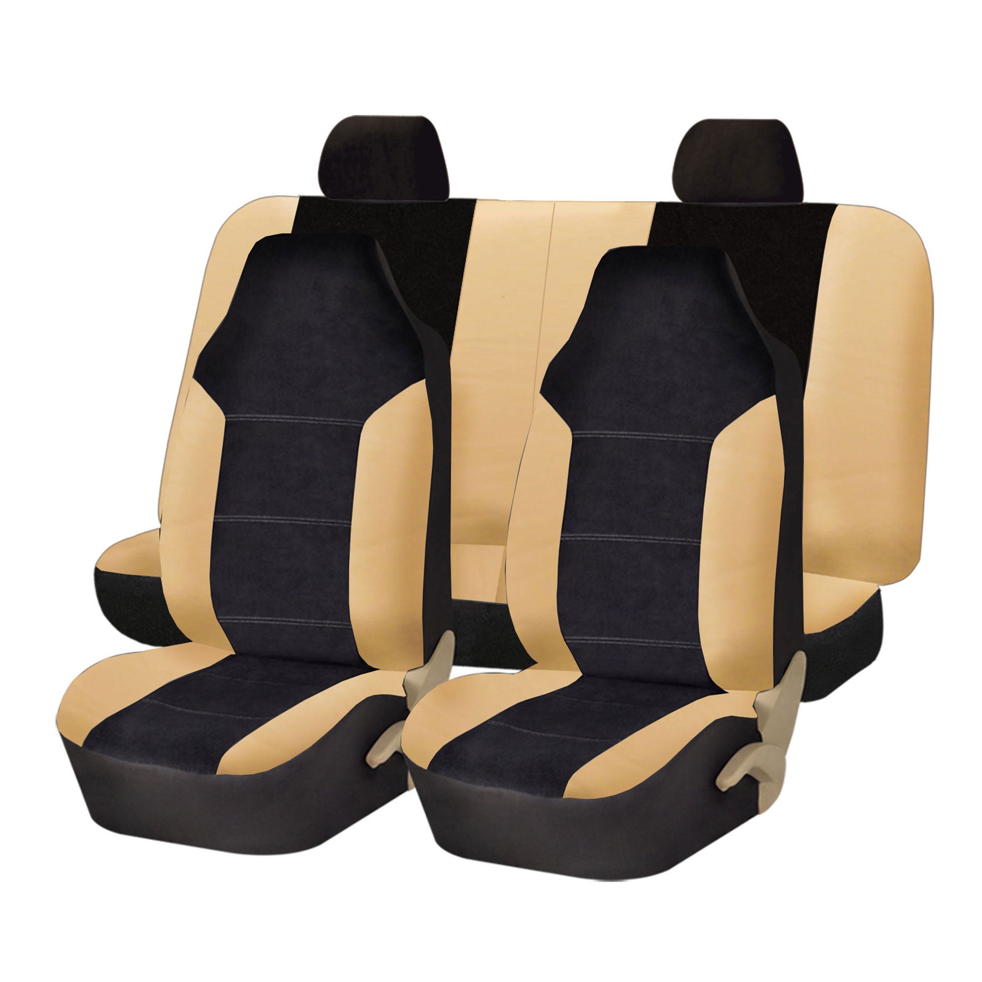 Royal Mix Car Seat Covers - Full Beige