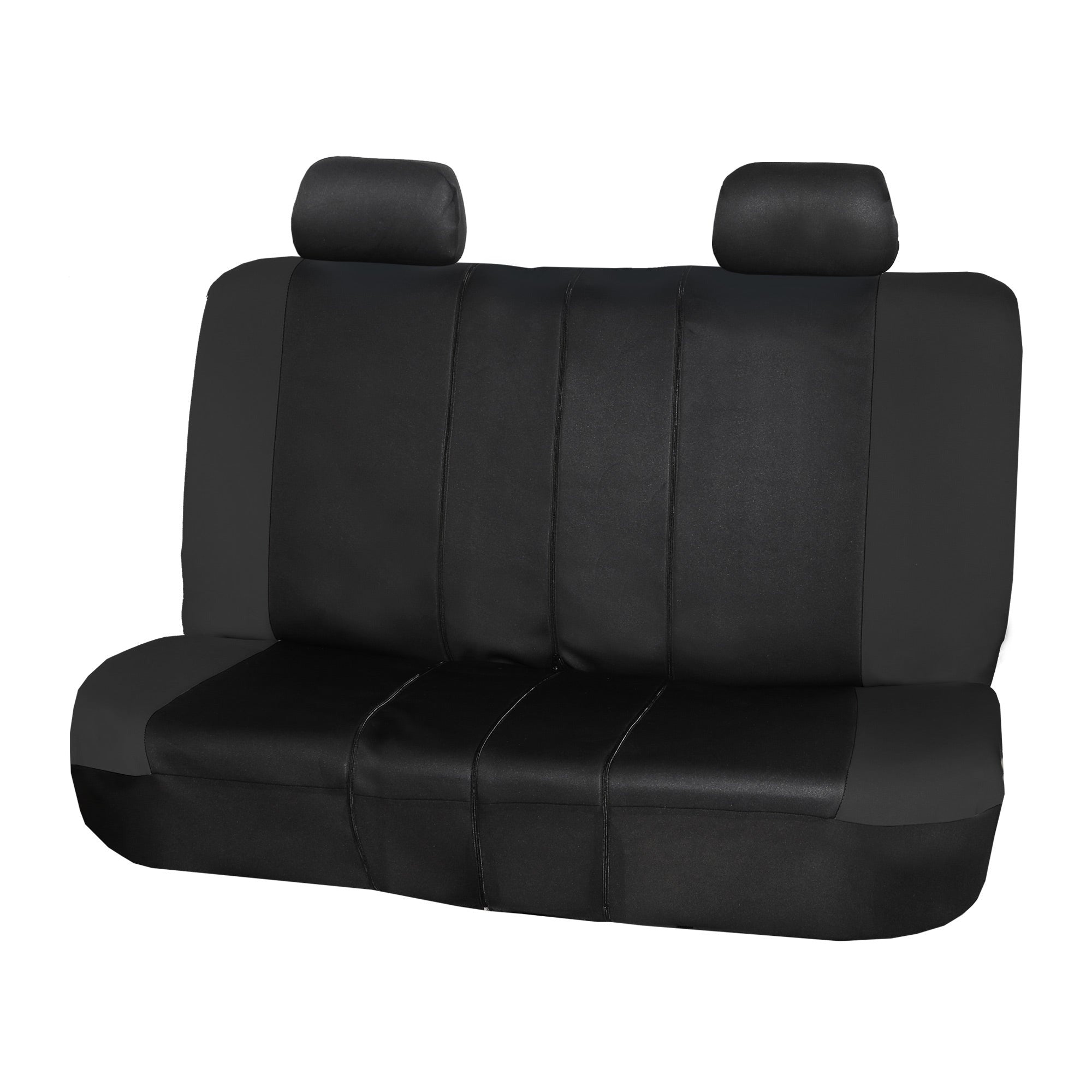 Neo-Modern Neoprene Seat Covers Rear Set - Black