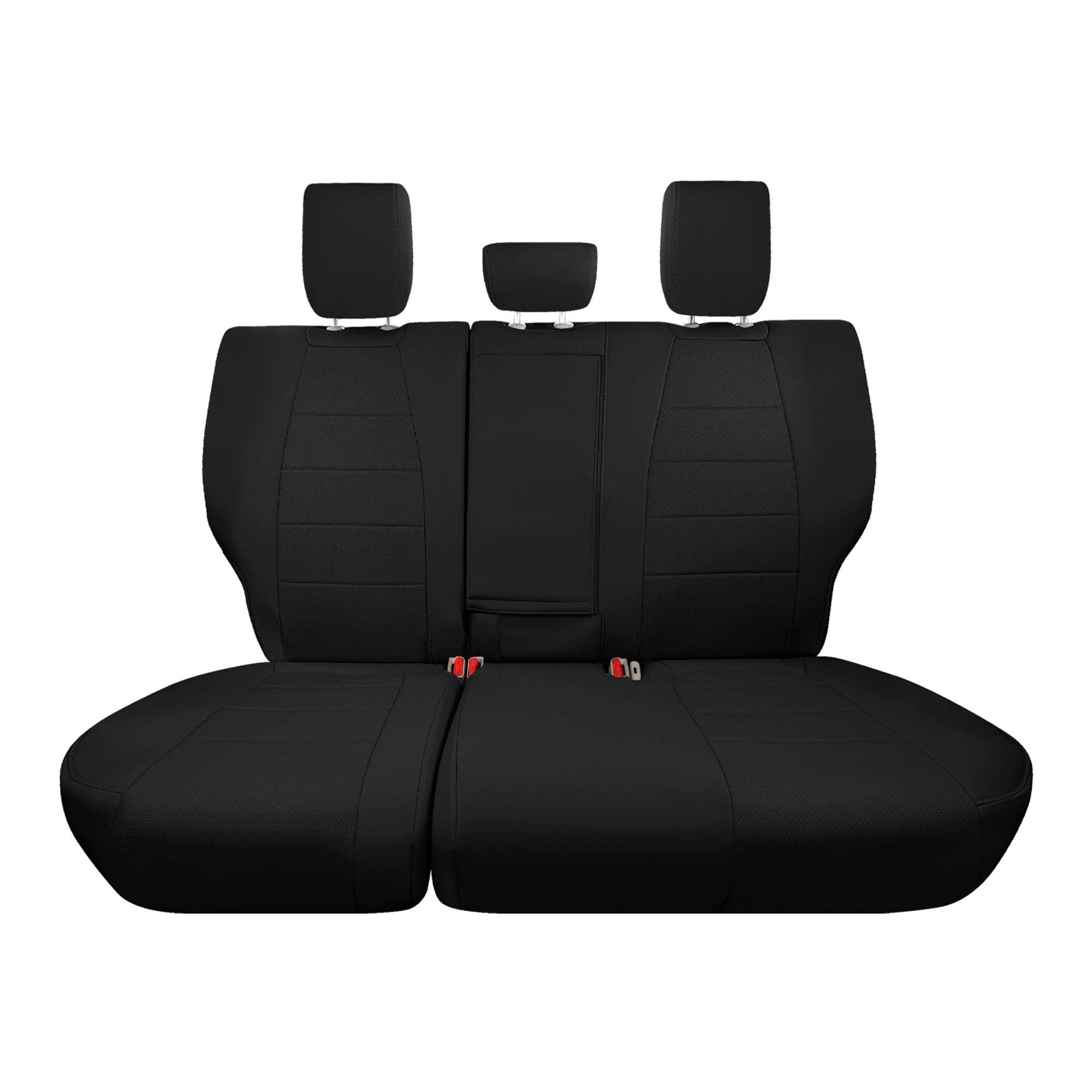 Honda CR-V 2017-2022 - Rear Set Seat Covers -  Black Faux Leather