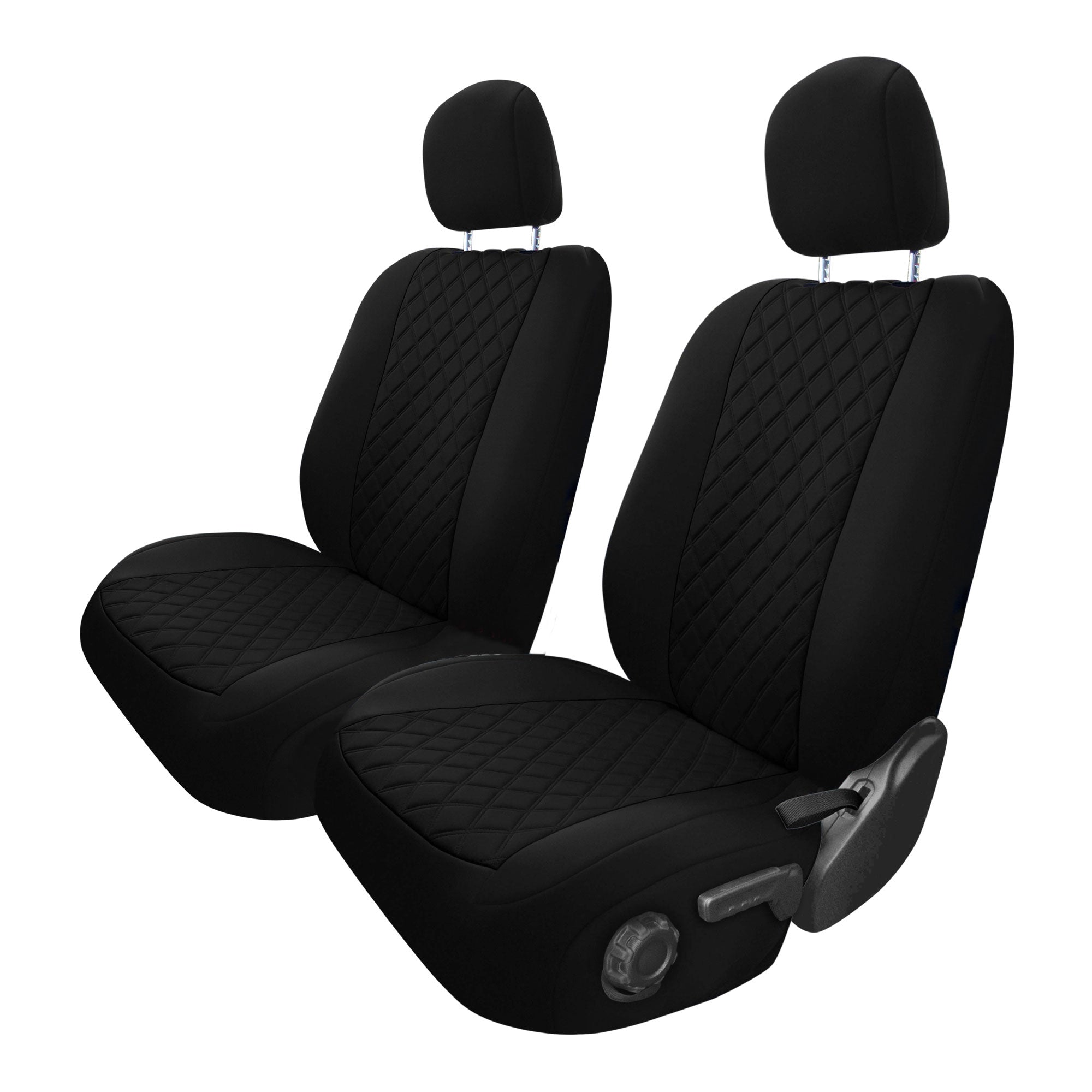 Jeep Gladiator JT 2020-2024  - Front Set Seat Covers - Black Ultraflex Neoprene