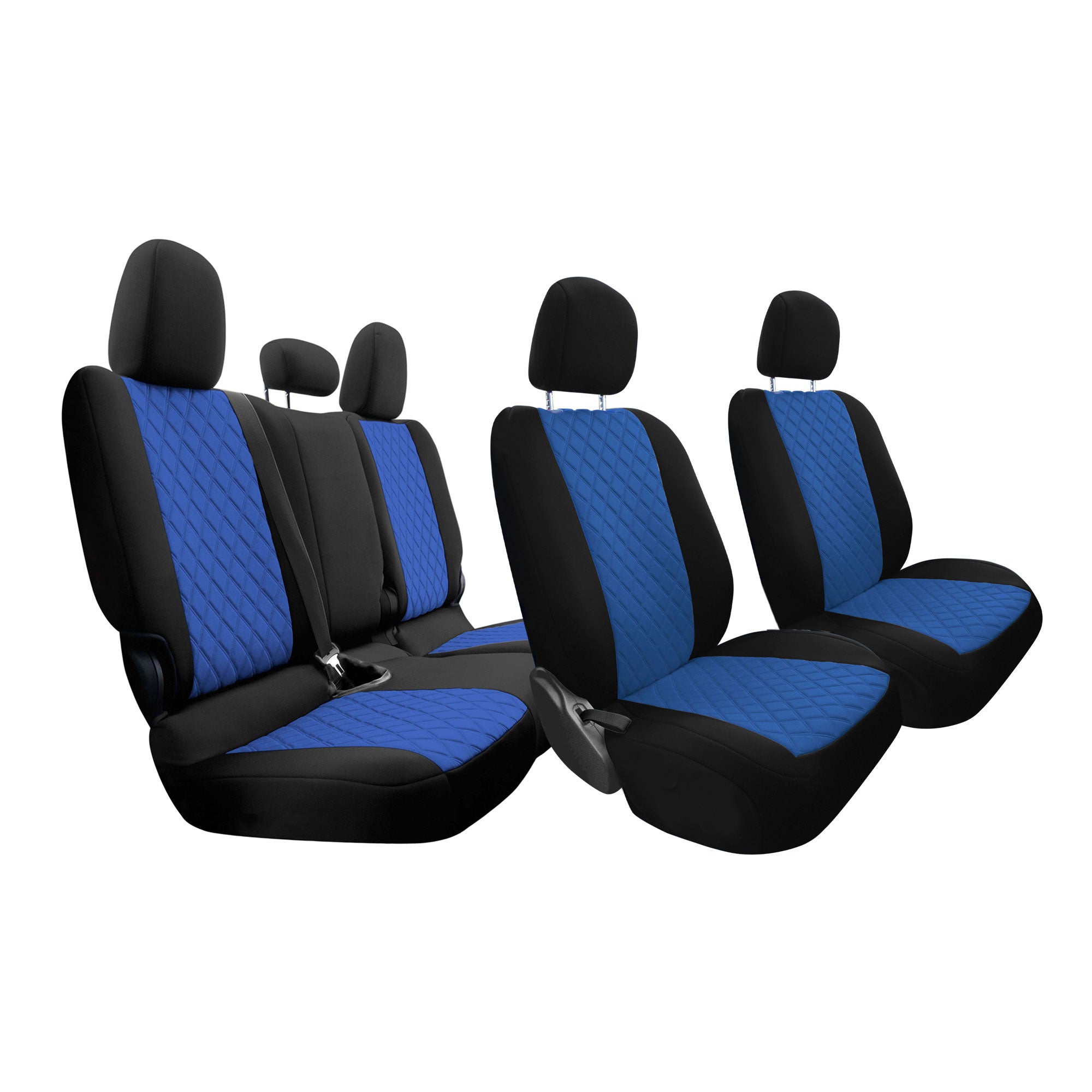 Jeep Gladiator JT 2020-2024  - Full Set Seat Covers - Blue Ultraflex Neoprene