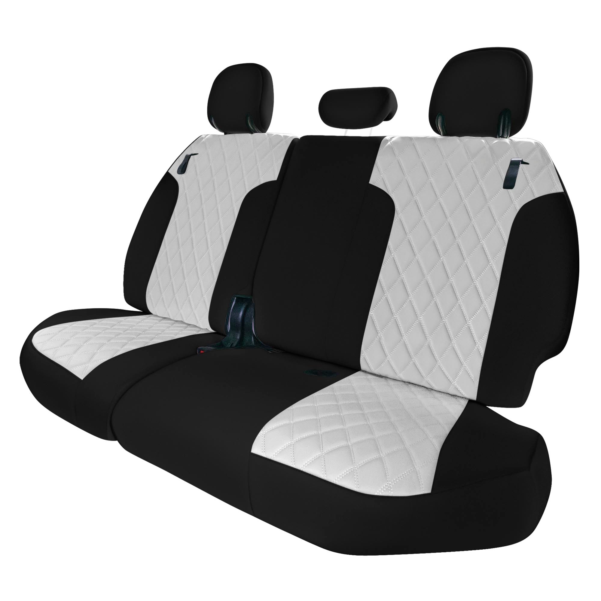 Toyota Sienna 2021 - 2024 - 3rd Row Set Seat Covers - Gray Ultraflex Neoprene