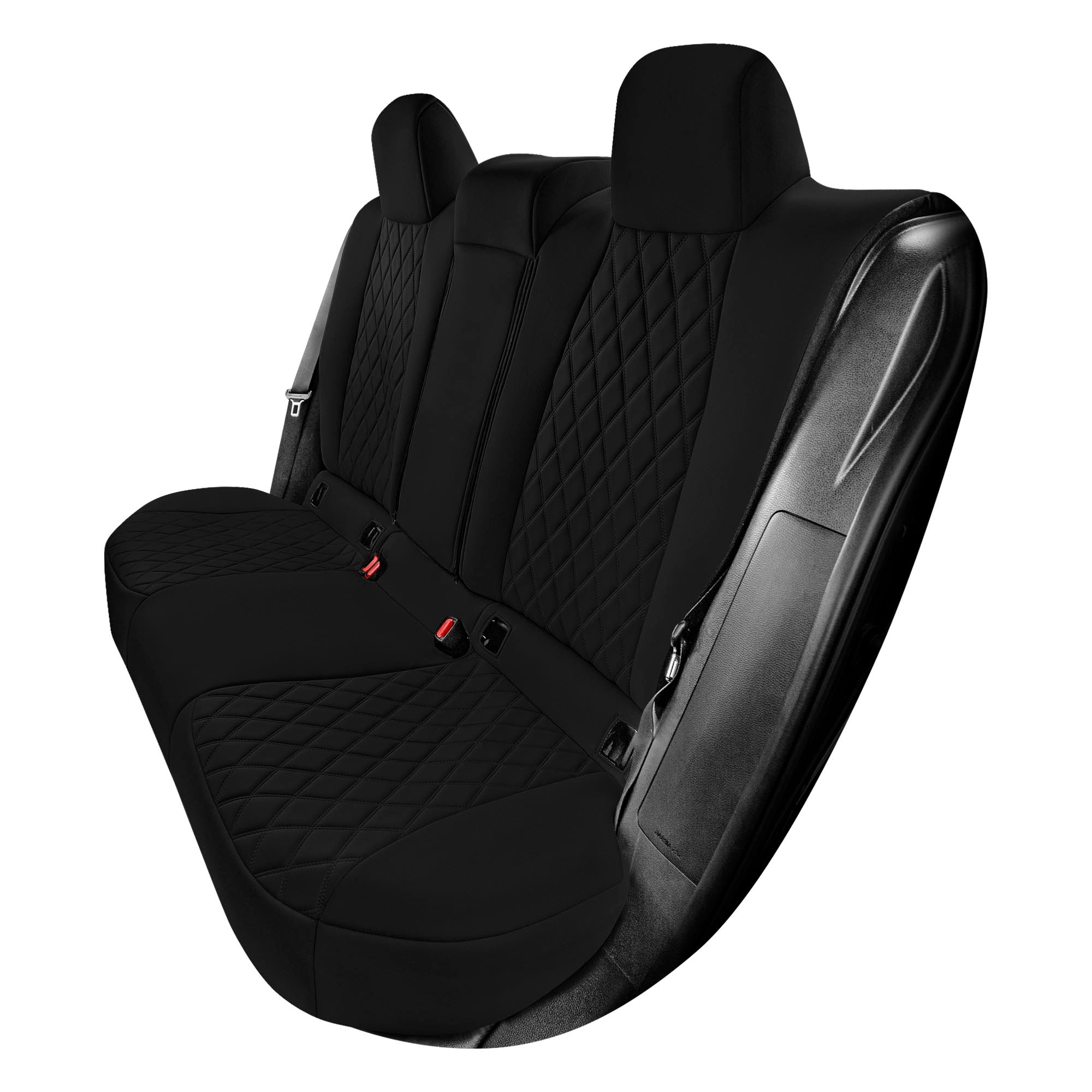 Toyota Corolla - 2020-2024 - Rear Set Seat Covers - Black Ultraflex Neoprene