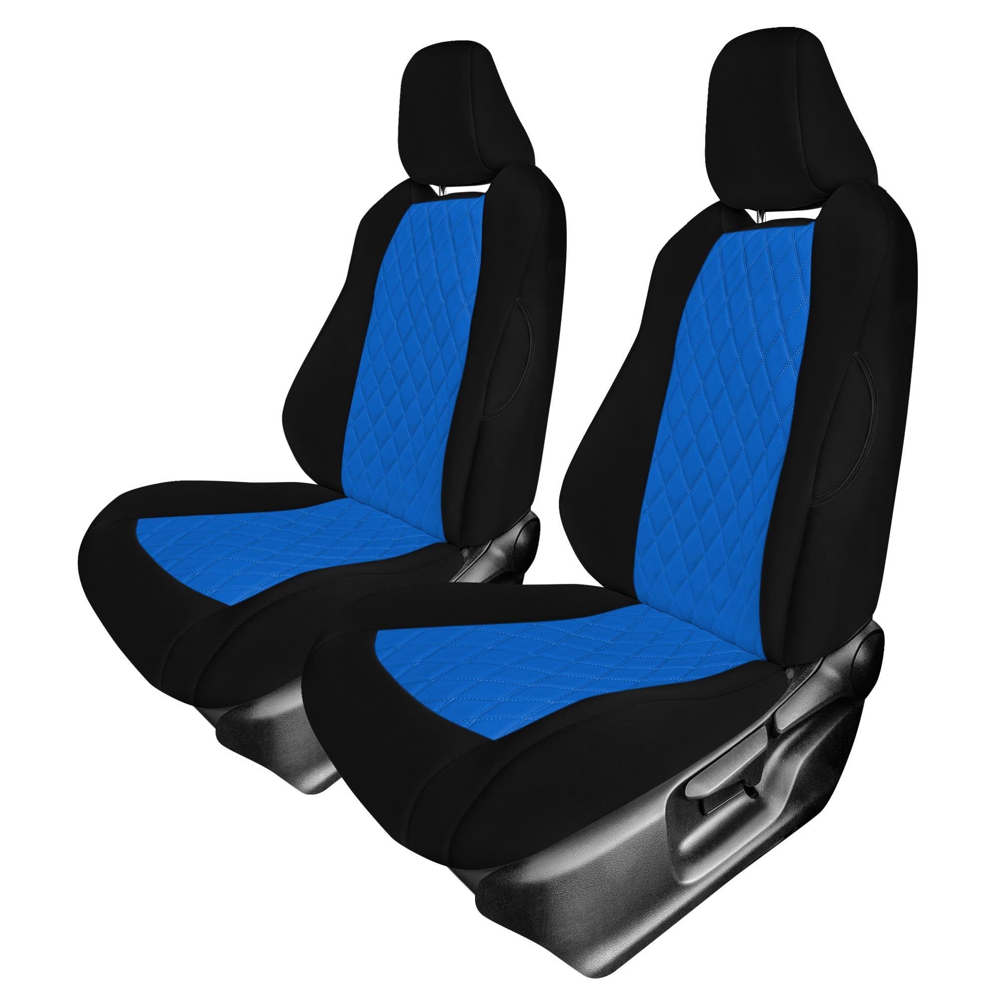 Toyota Corolla - 2020-2024 - Front Set Seat Covers - Blue Ultraflex Neoprene