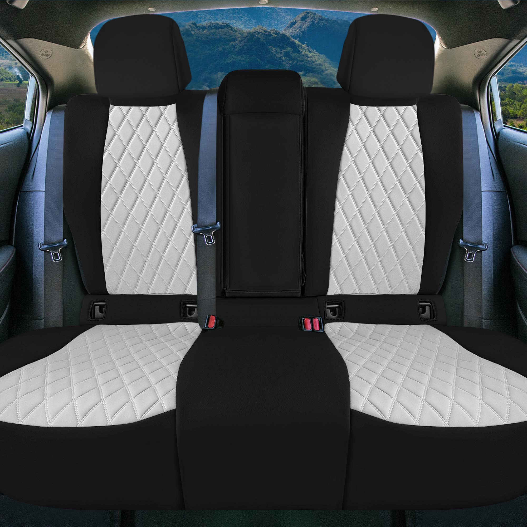 Toyota Corolla Cross - 2022-2024 - Full Set Seat Covers - Gray Ultraflex Neoprene