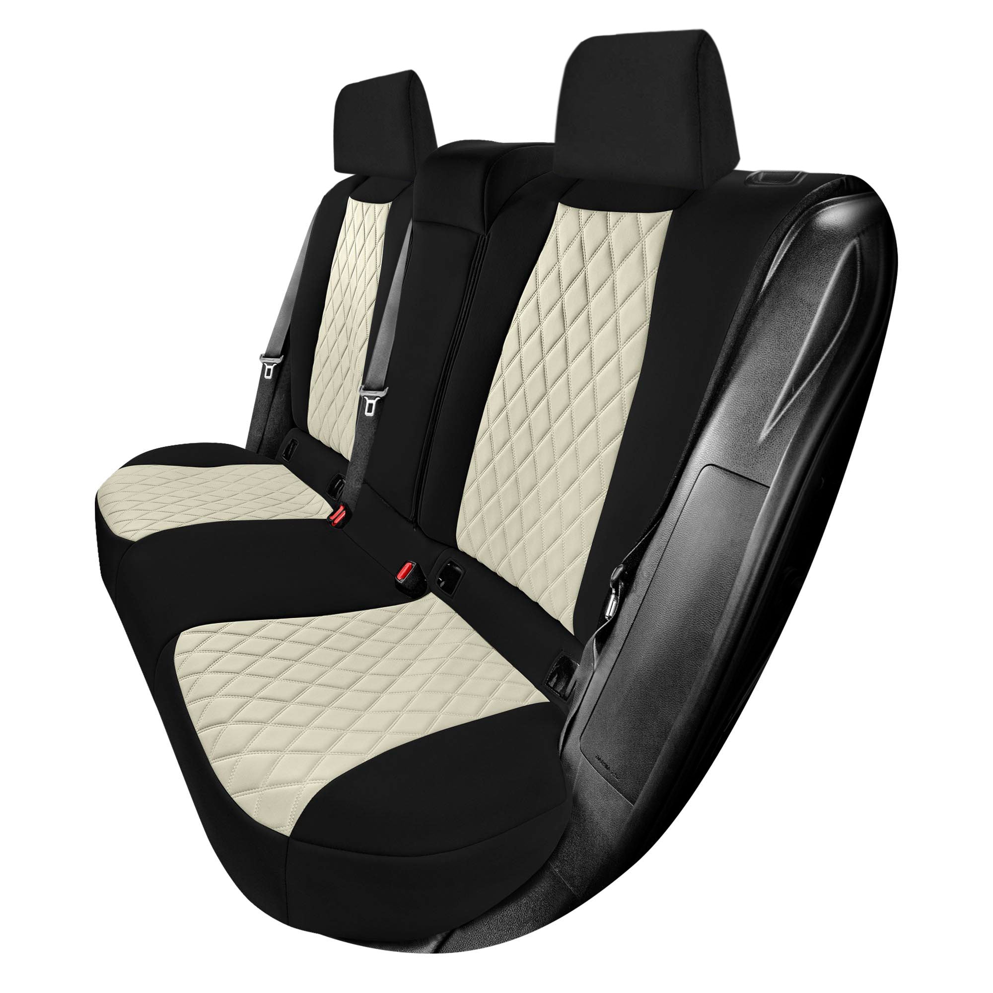 Toyota Corolla Cross - 2022-2024 - Rear Set Seat Covers - Beige Ultraflex Neoprene