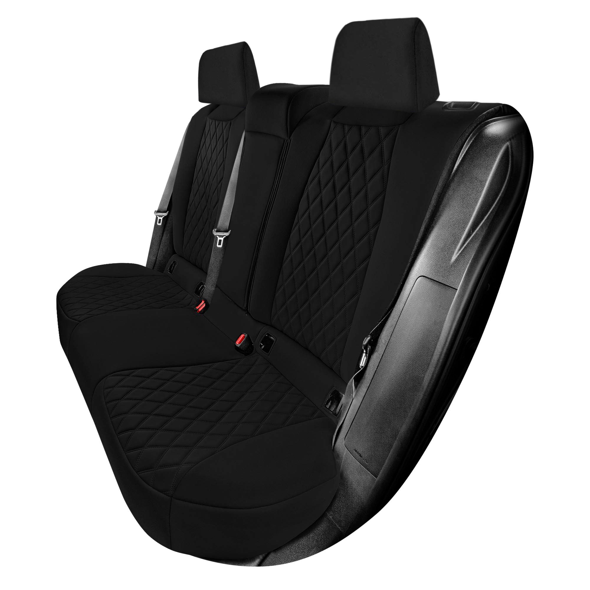 Toyota Corolla Cross - 2022-2024 - Rear Set Seat Covers - Black Ultraflex Neoprene