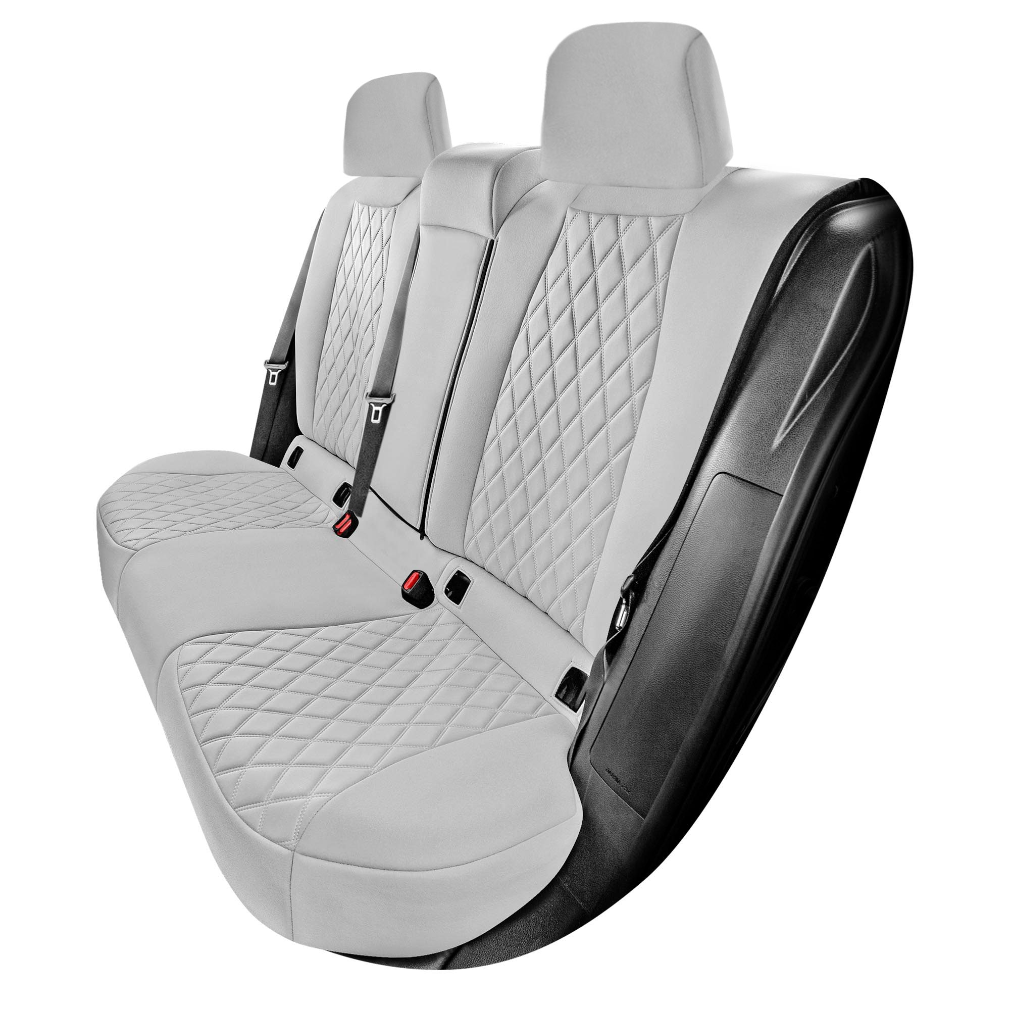 Toyota Corolla Cross - 2022-2024 - Rear Set Seat Covers - Solid Gray Ultraflex Neoprene