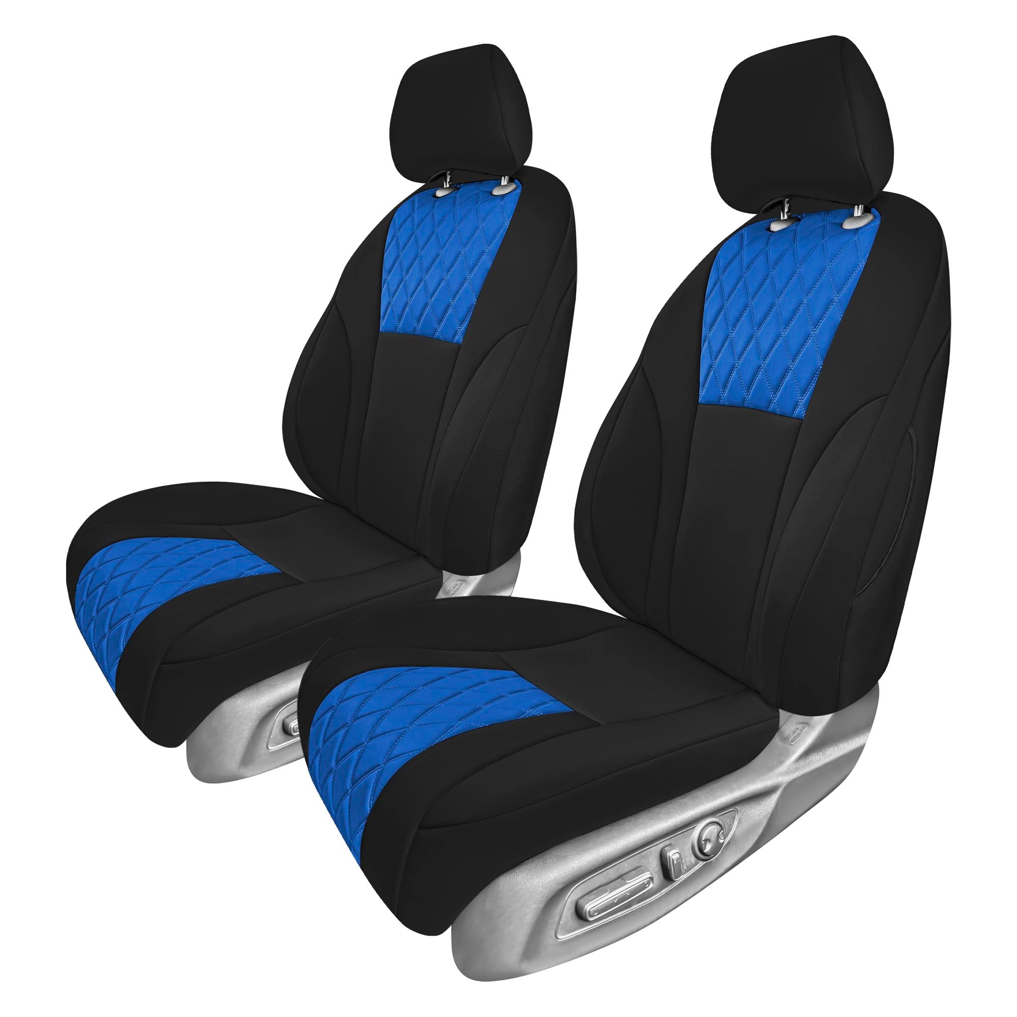 Honda Accord 2023 - 2024 - Front Set Seat Covers - Blue Ultraflex Neoprene