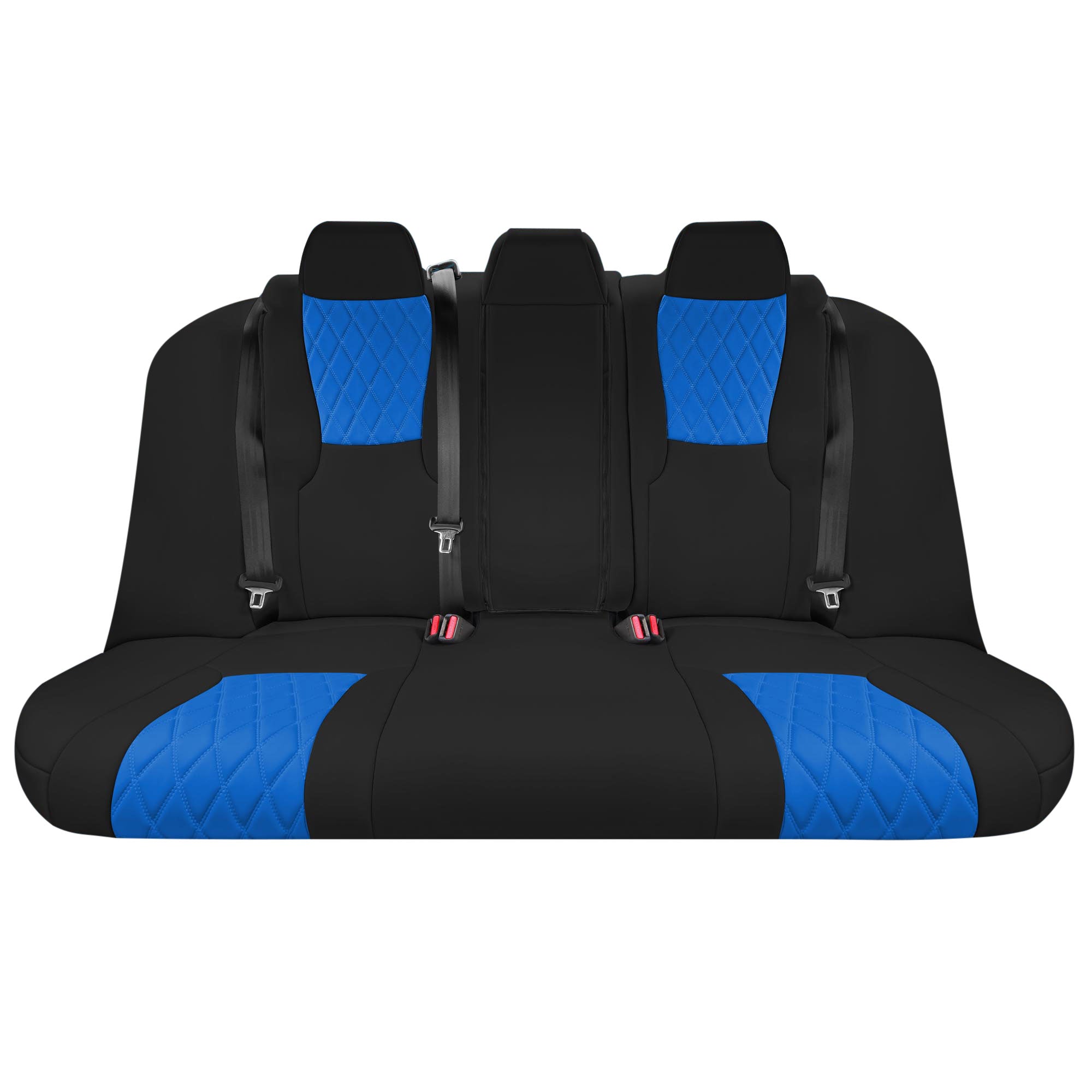 Honda Accord 2023 - 2024 - Split Rear Set Seat Covers - Blue Ultraflex Neoprene