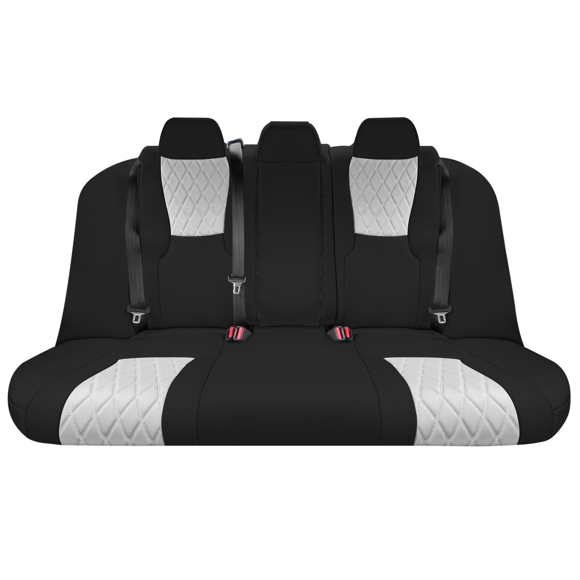 Honda Accord 2023 - 2024 - Split Rear Set Seat Covers - Gray Ultraflex Neoprene