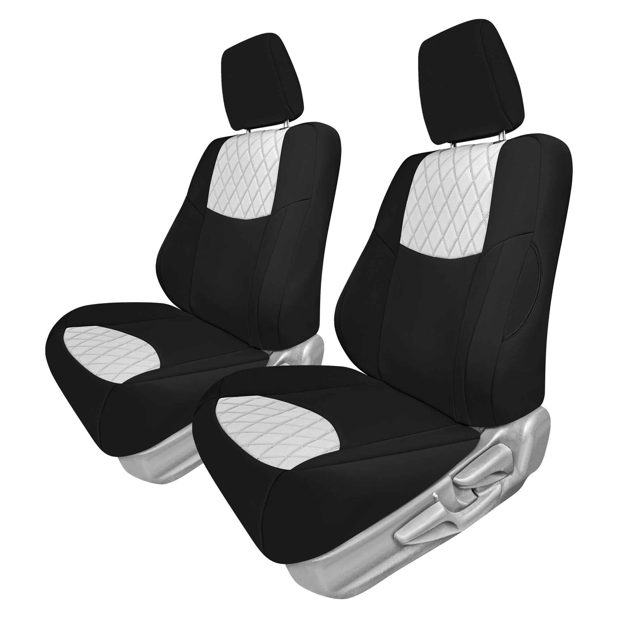 Toyota Corolla S | SE | LE 2014-2019 - Front Set Seat Covers - Gray Ultraflex Neoprene