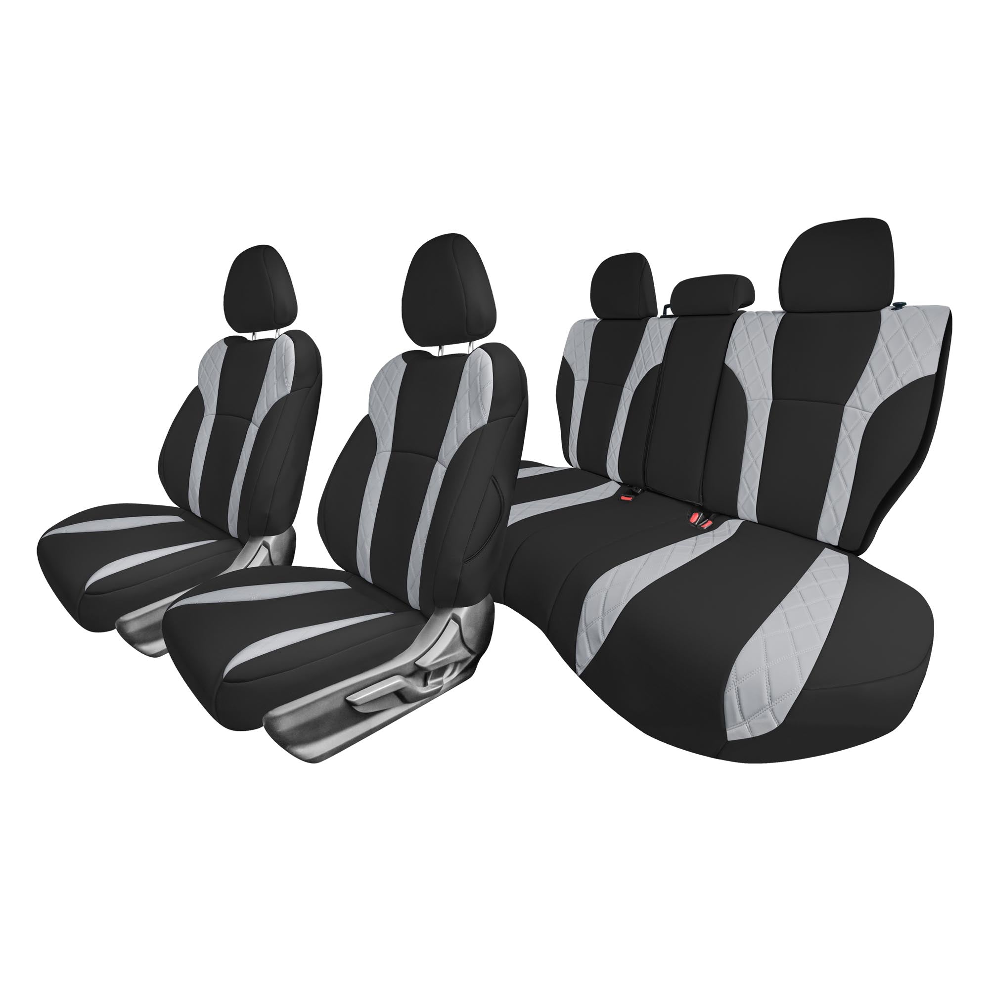 Subaru Forester 2019-2024 - Full Set Seat Covers - Gray Ultraflex Neoprene