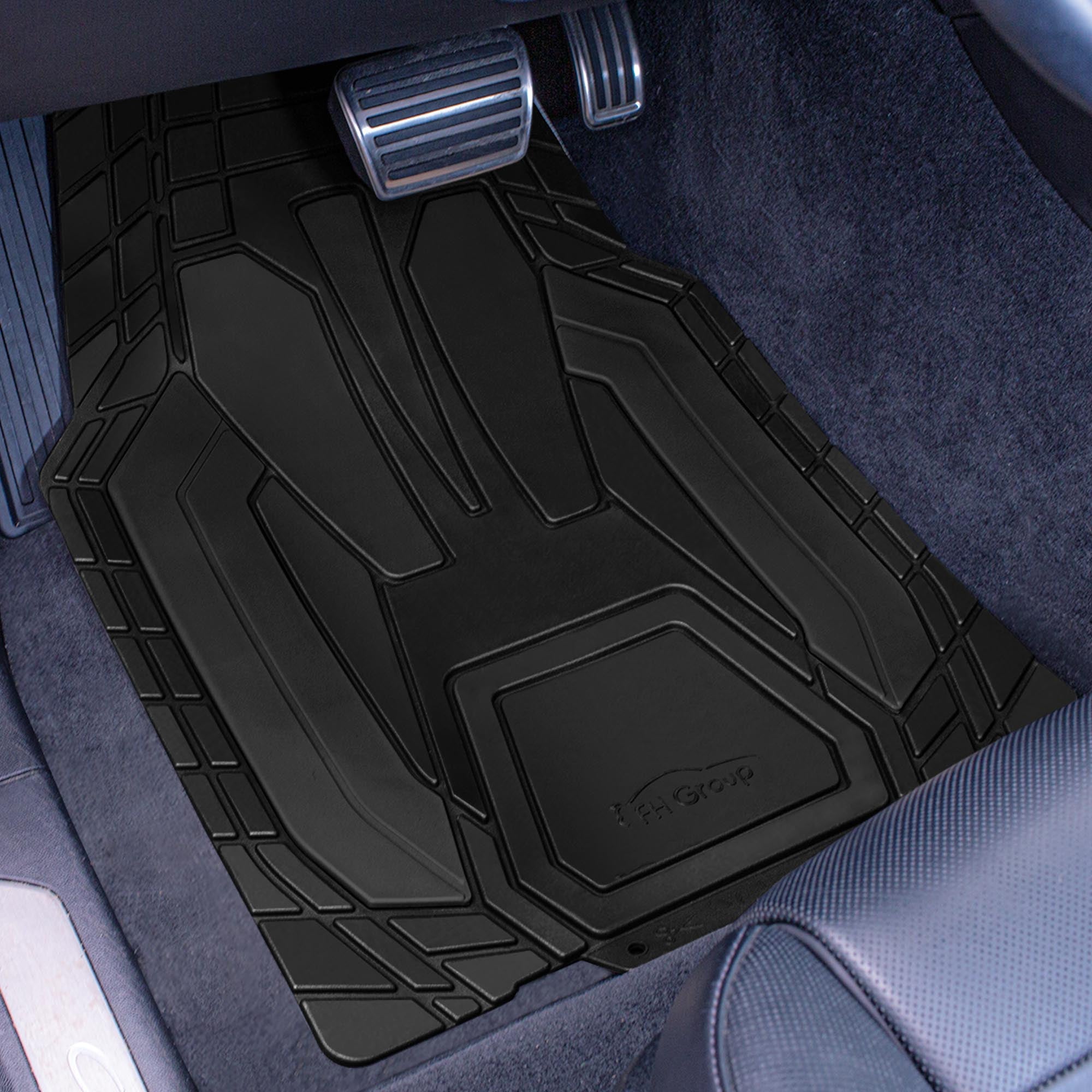 High Quality Rubber Floor Mats - Full Set Black