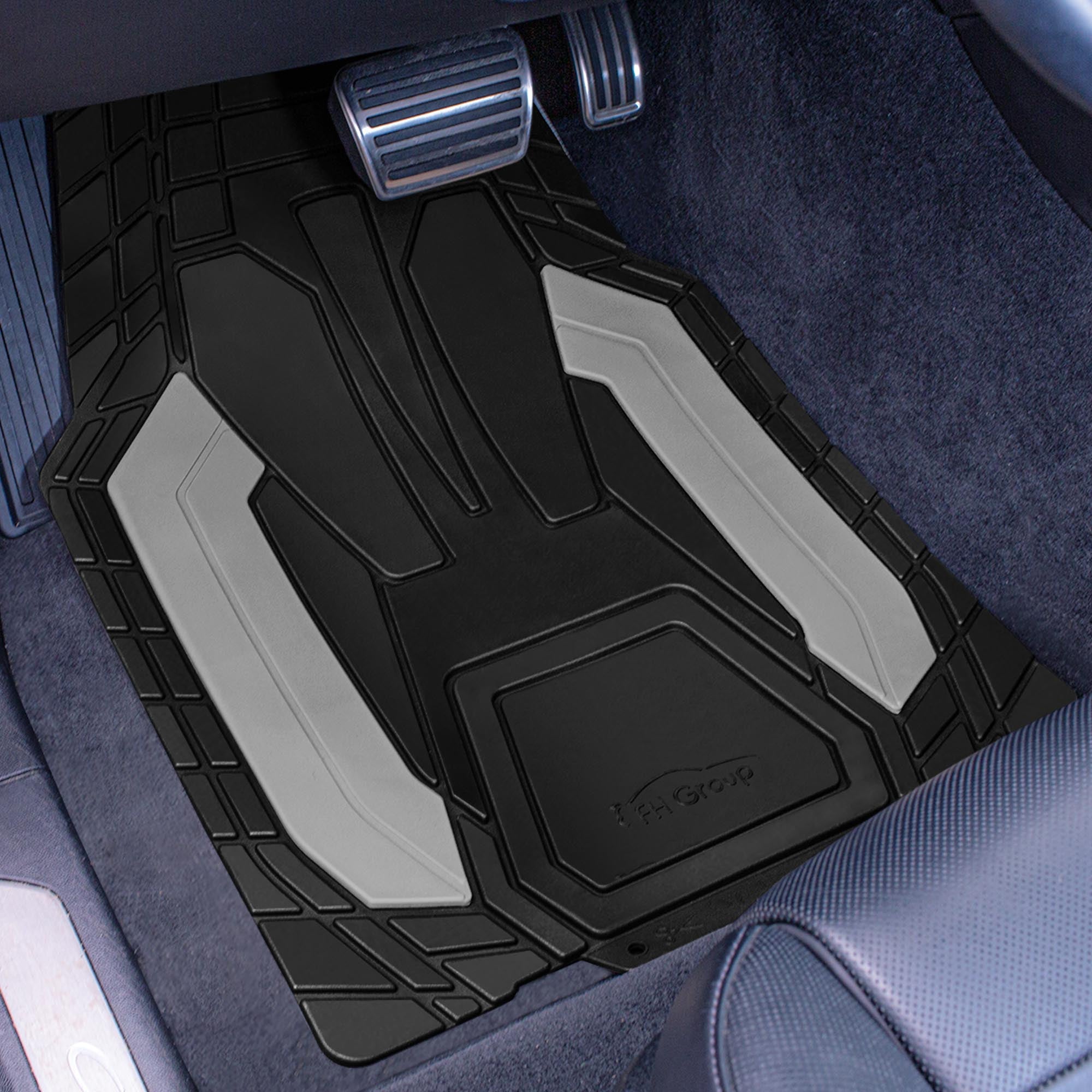 High Quality Rubber Floor Mats - Full Set Gray