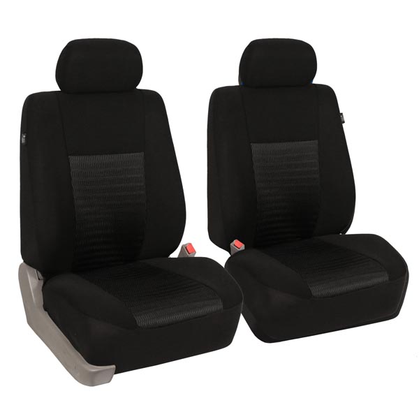 Trendy Elegance 3D Air Mesh Seat Covers - Full Set Black