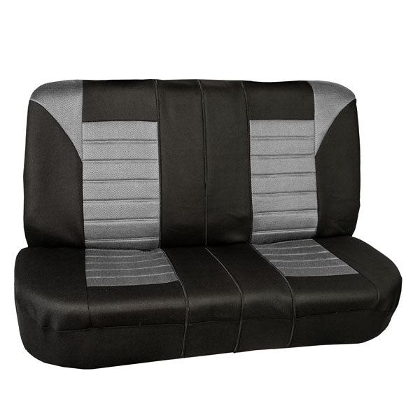 Premium 3D Air Mesh Seat Covers - Rear Gray