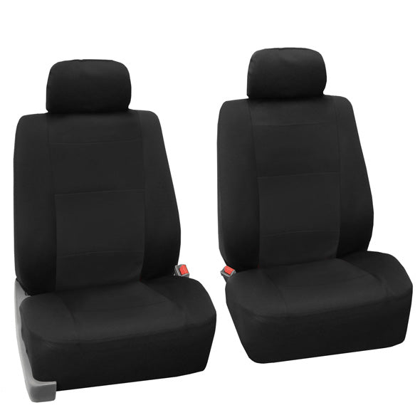 Premium Waterproof Seat Covers - Front Set Black