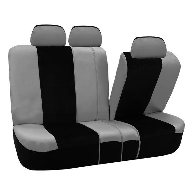 Royal Mix Seat Covers - Rear Gray