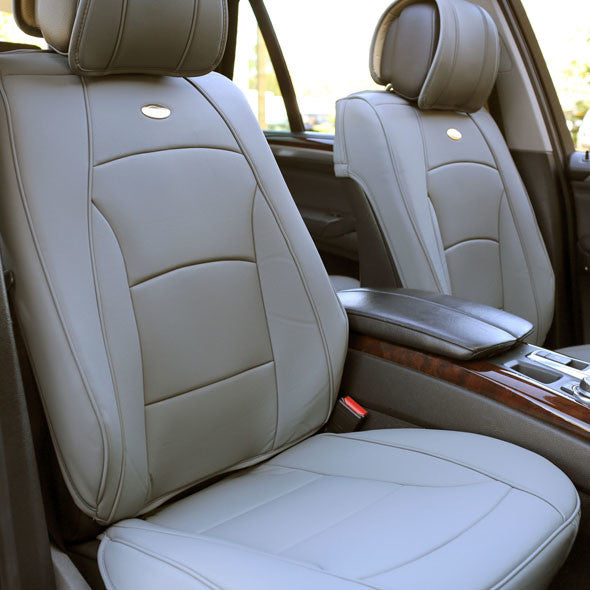 FH Group Premium Universal Car Seat Cushions Set For Car Truck SUV Van -  Front Set