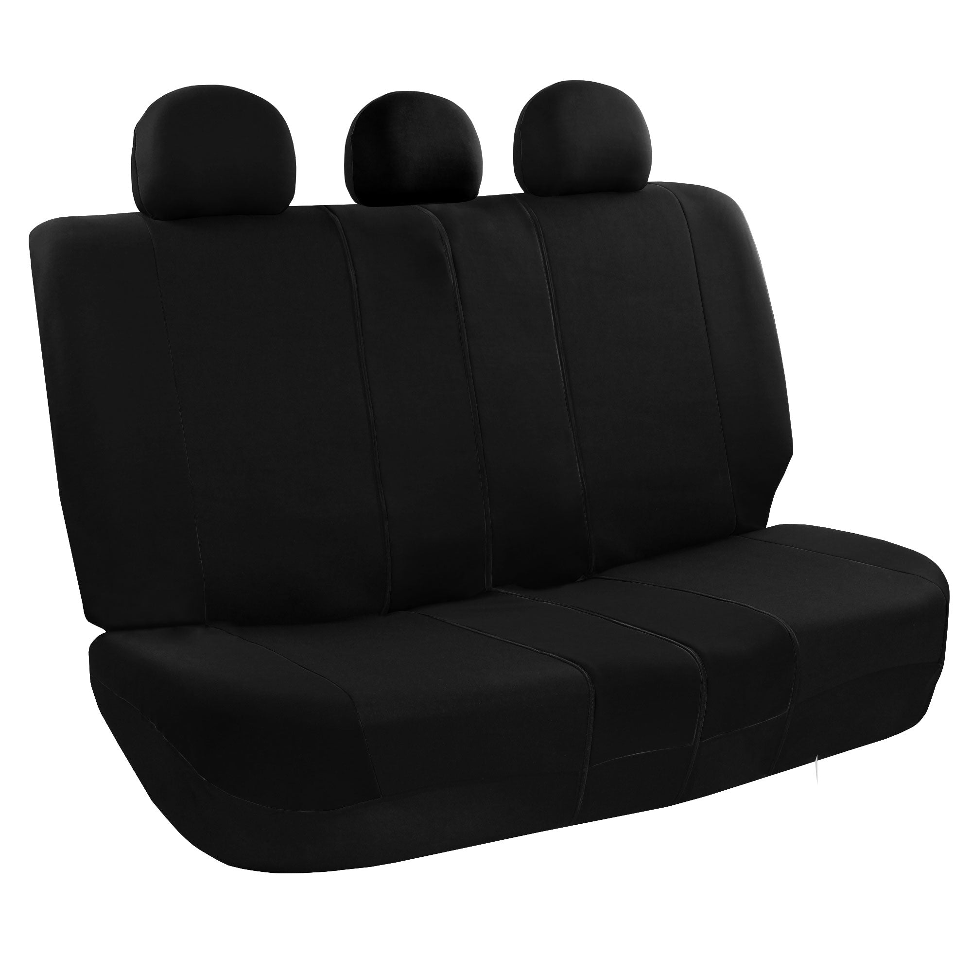 Light & Breezy Flat Cloth Seat Covers - Rear Black