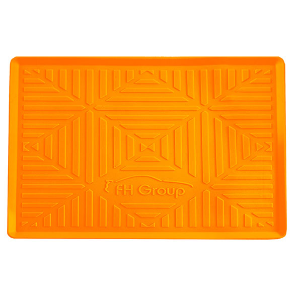 Silicone Anti-Slip Dash Mat Orange