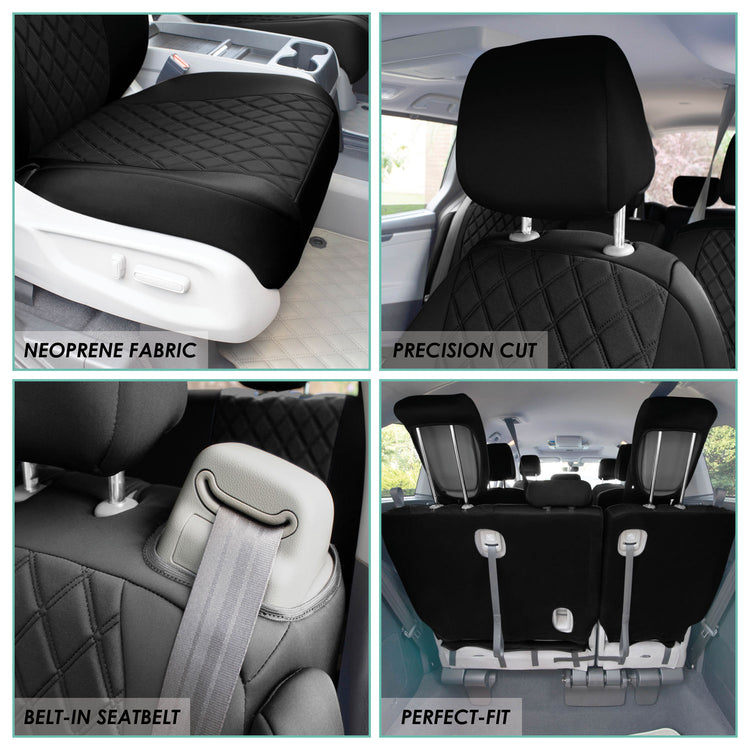 How to Install Custom-Fit Car Seat Covers for Honda Odyssey - FH Group Auto  