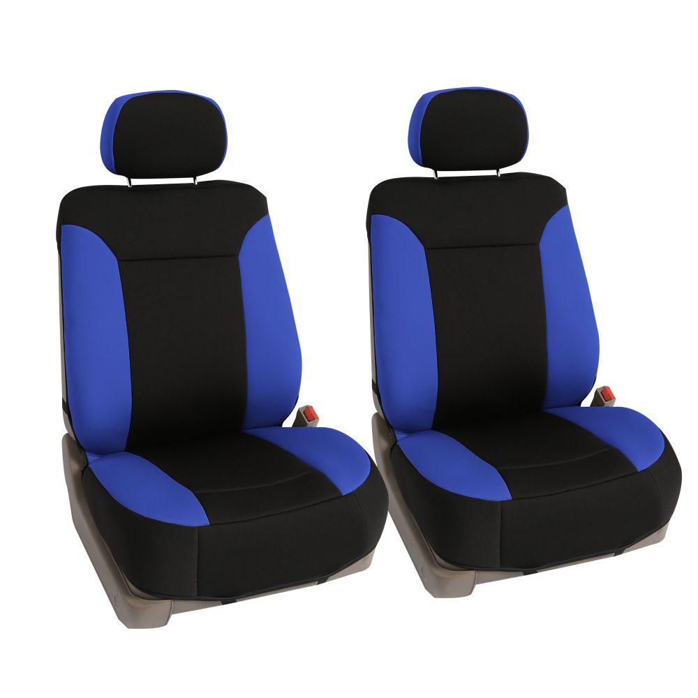 Ultimate NeoSupreme Quality Car Seat Cushions - Front Set Blue